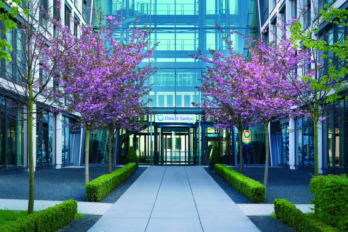 Eingang Zentrale von Daiichi Sankyo